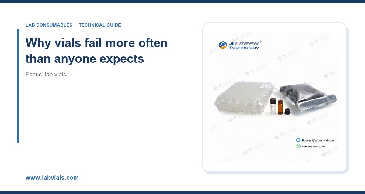 Why vials fail more often than anyone expects