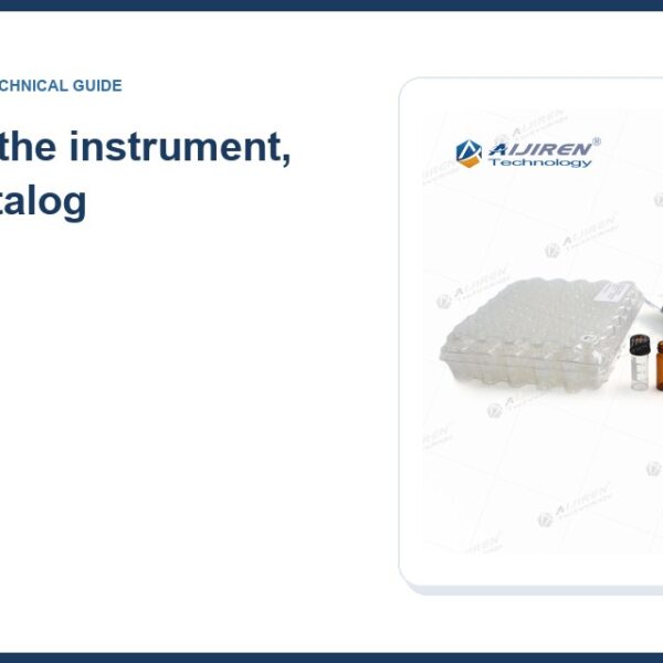 Start with the instrument, not the catalog