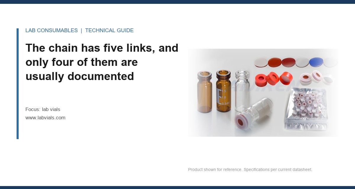 The chain has five links, and only four of them are usually documented