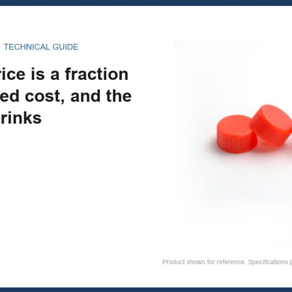 The unit price is a fraction of the landed cost, and the fraction shrinks