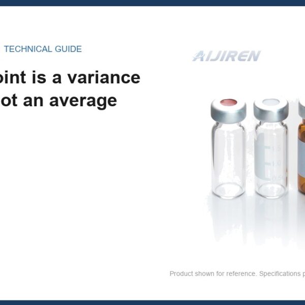 hplc vial with capReorder point is a variance problem, not an average problem